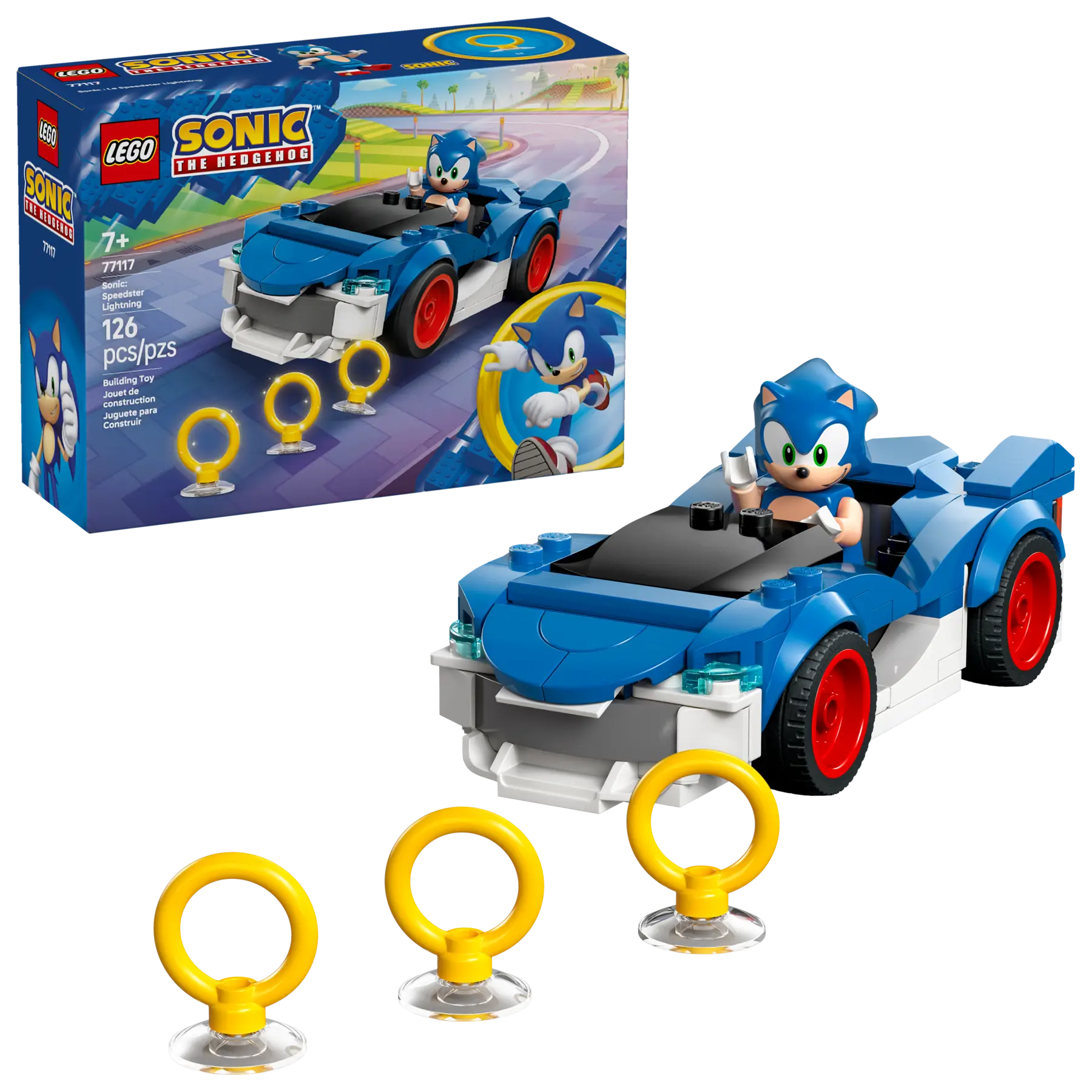 Lego Sonic: Speedster Lightning  (77117)
