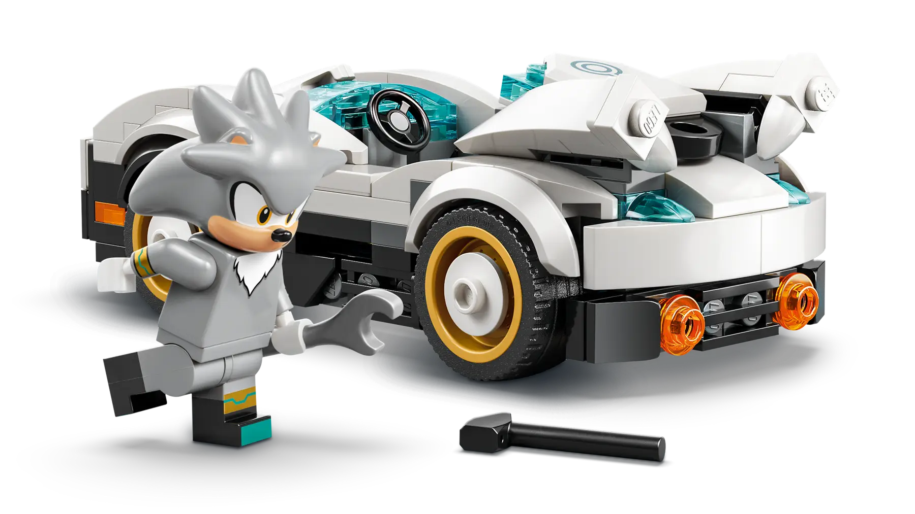 Lego Silver's Car vs. Knuckles' Monster Truck (77118)