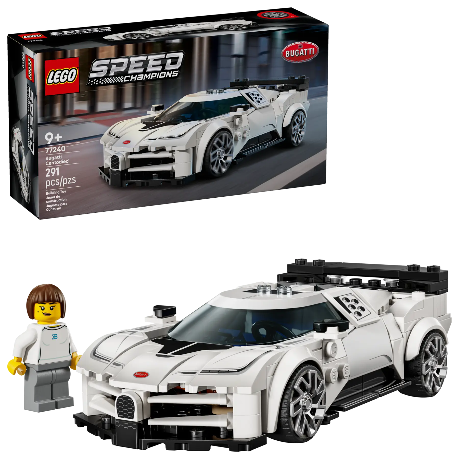 Lego Bugatti Centodieci Hyper Sports Car (77240)