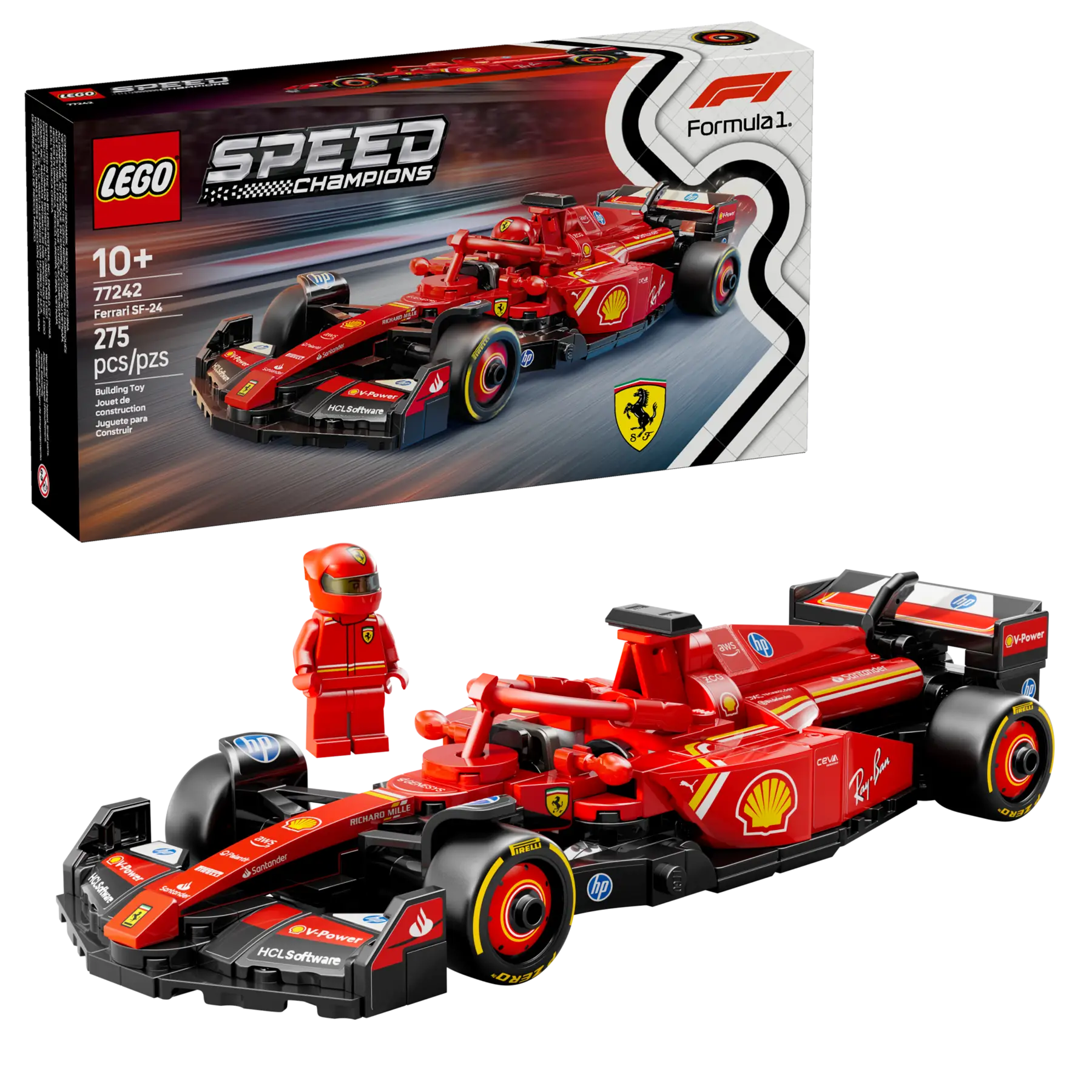 Lego Ferrari SF-24 F1® Race Car (77242)