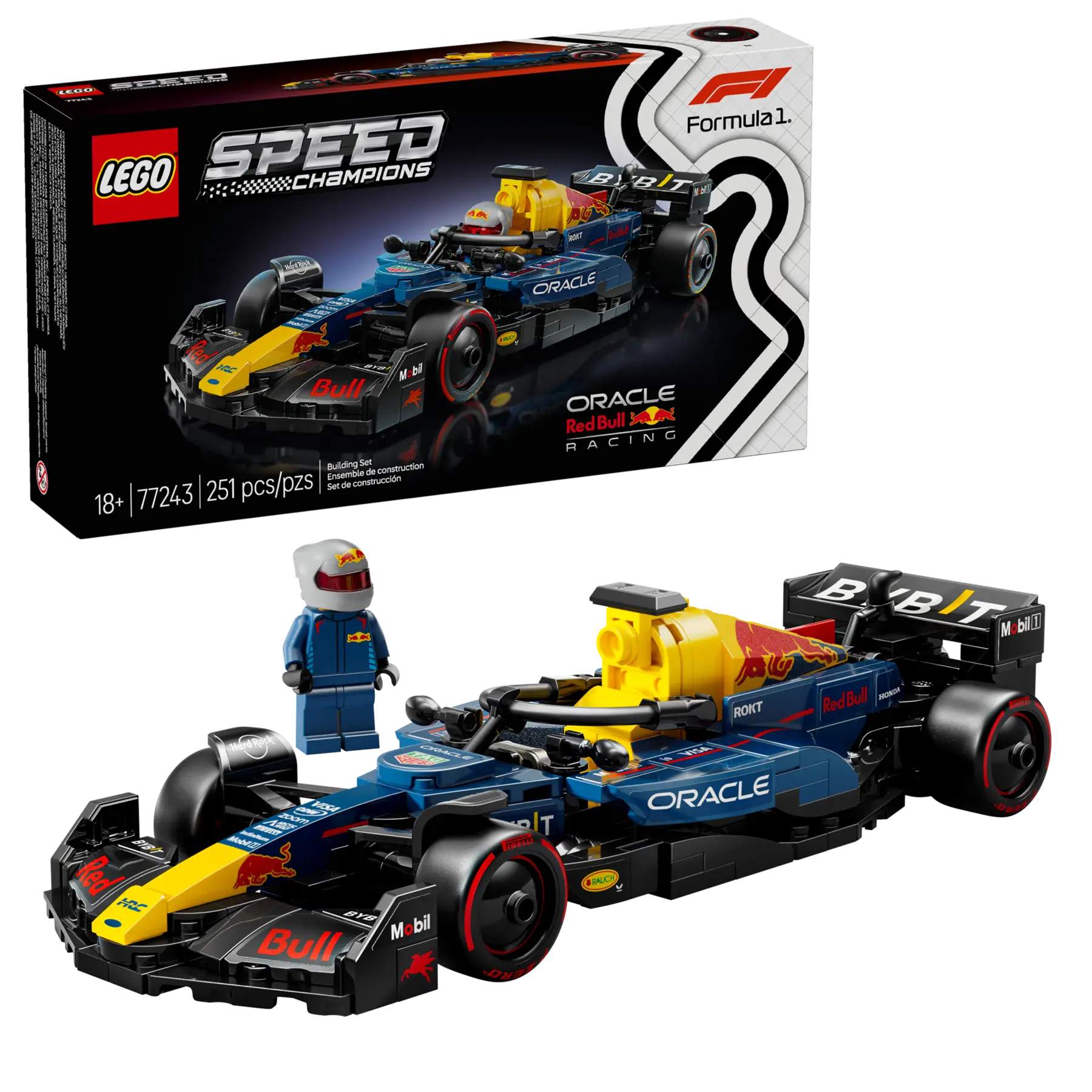 Lego Oracle Red Bull Racing RB20 F1® Race Car (77243)
