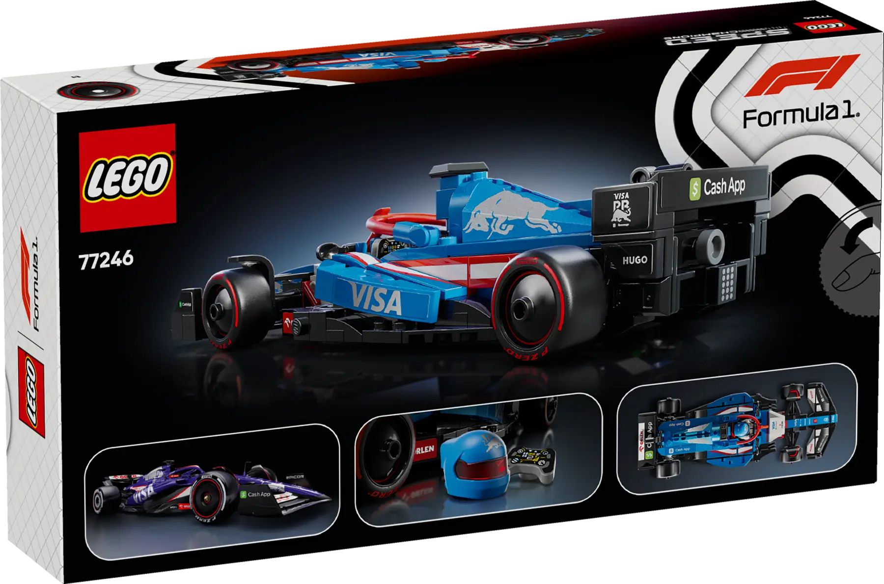 Lego Visa Cash App RB VCARB 01 F1® Race Car (77246)