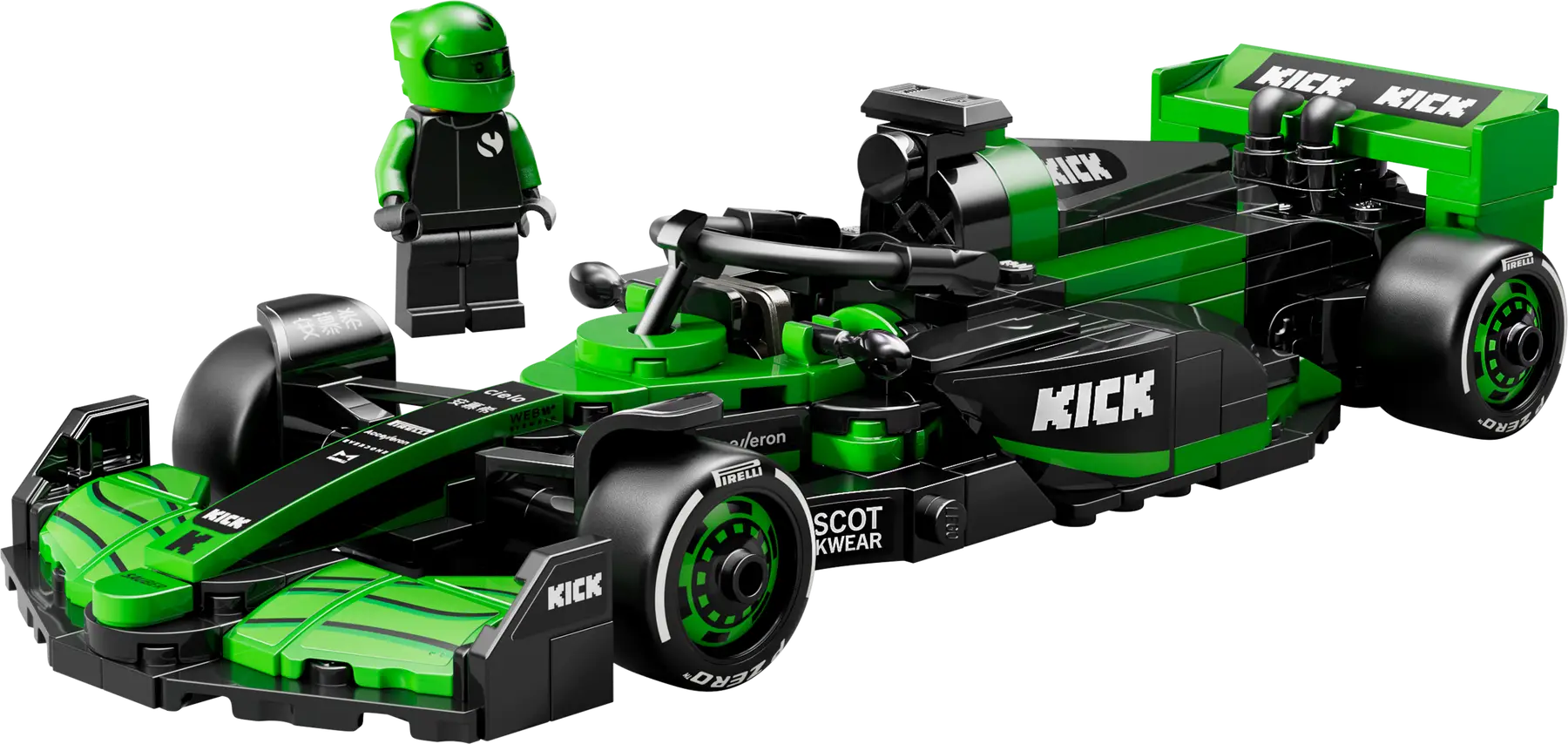 Lego KICK Sauber F1® Team C44 Race Car (77247)