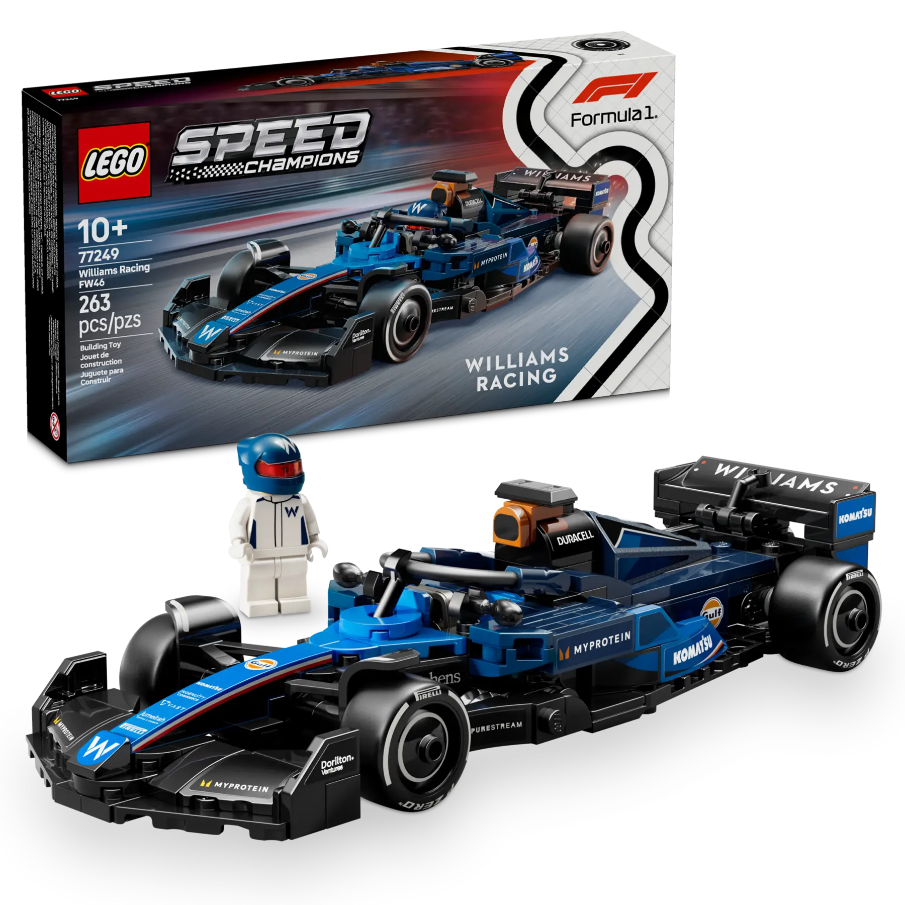 Lego Williams Racing FW46 F1® Race Car (77249)