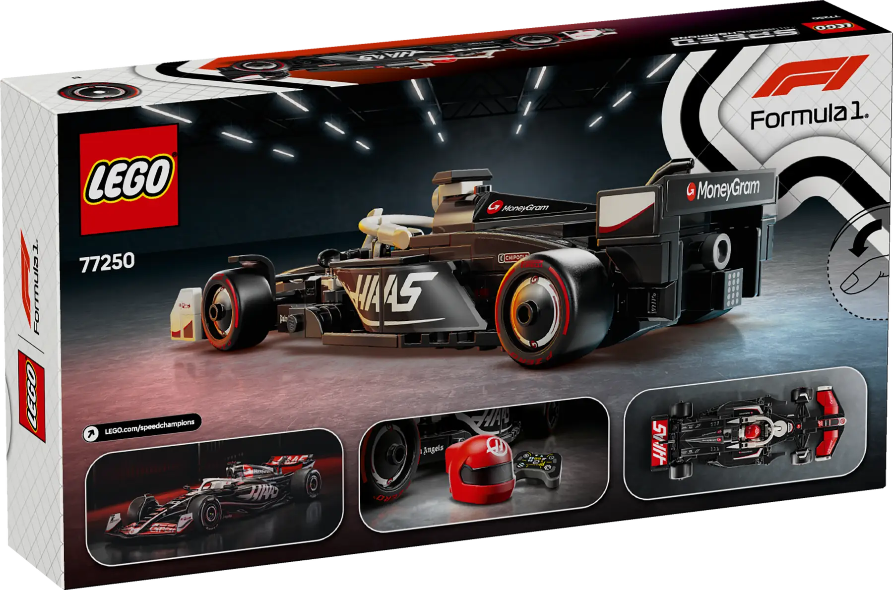 Lego MoneyGram Haas F1® Team VF-24 Race Car (77250)