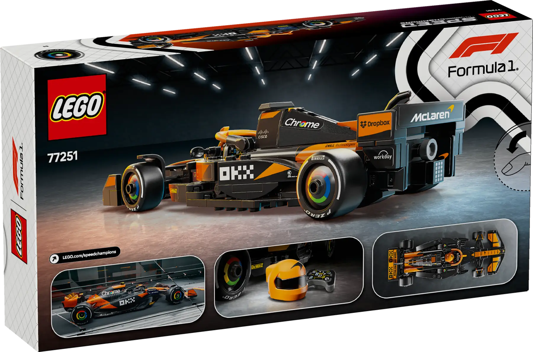 Lego McLaren F1® Team MCL38 Race Car (77251)