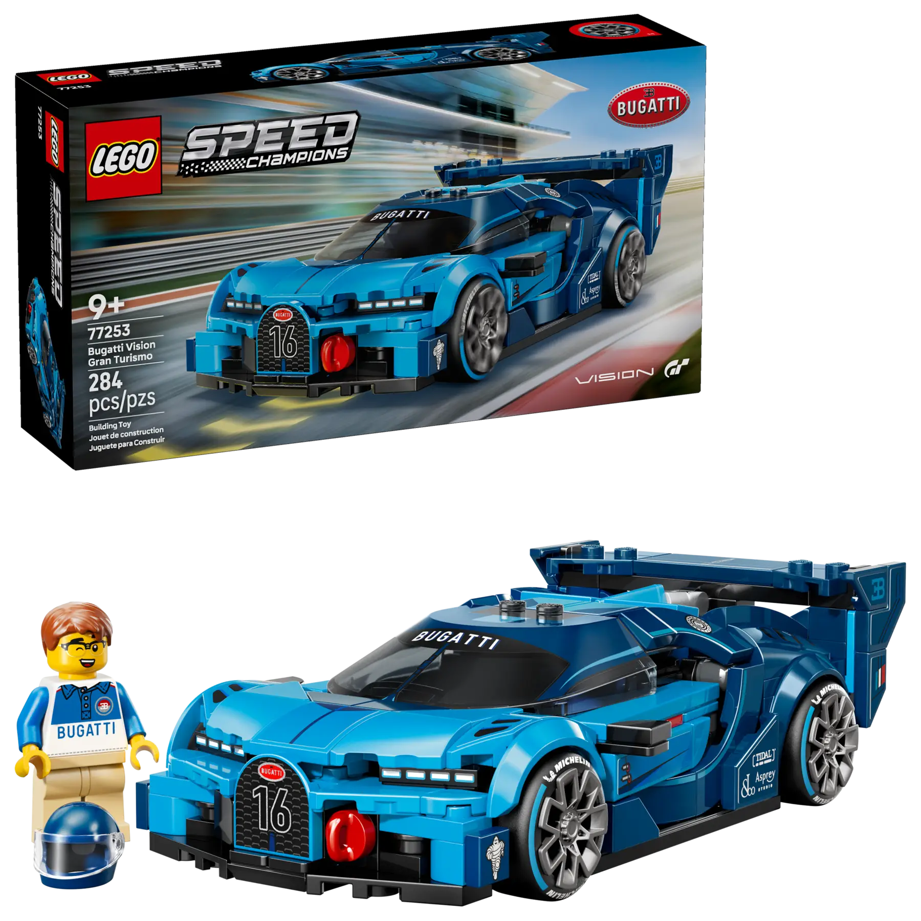 Lego Bugatti Vision GT Hyper Sports Car (77253)