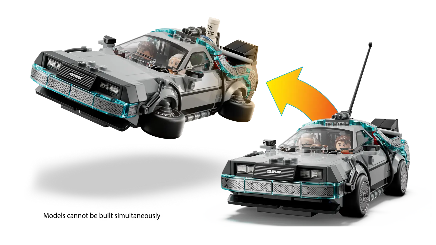 Lego Time Machine from Back to the Future (77256)