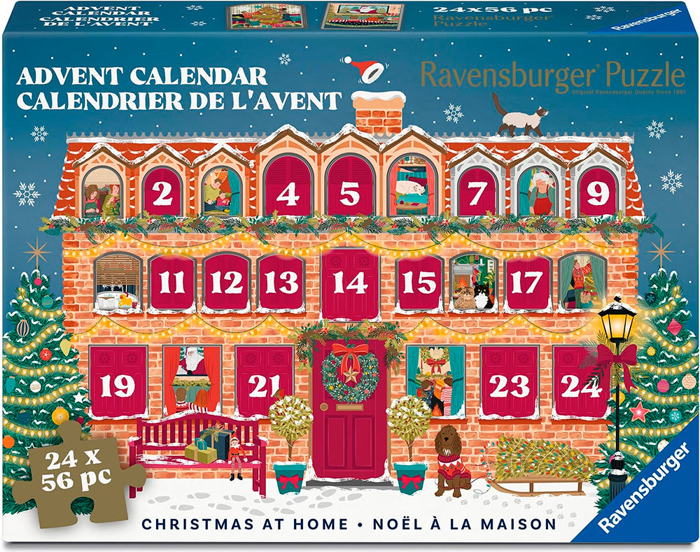 Ravensburger 2026 Puzzle Advent Calendar – 24-Day Christmas Countdown Puzzle Set (Ages 6+)