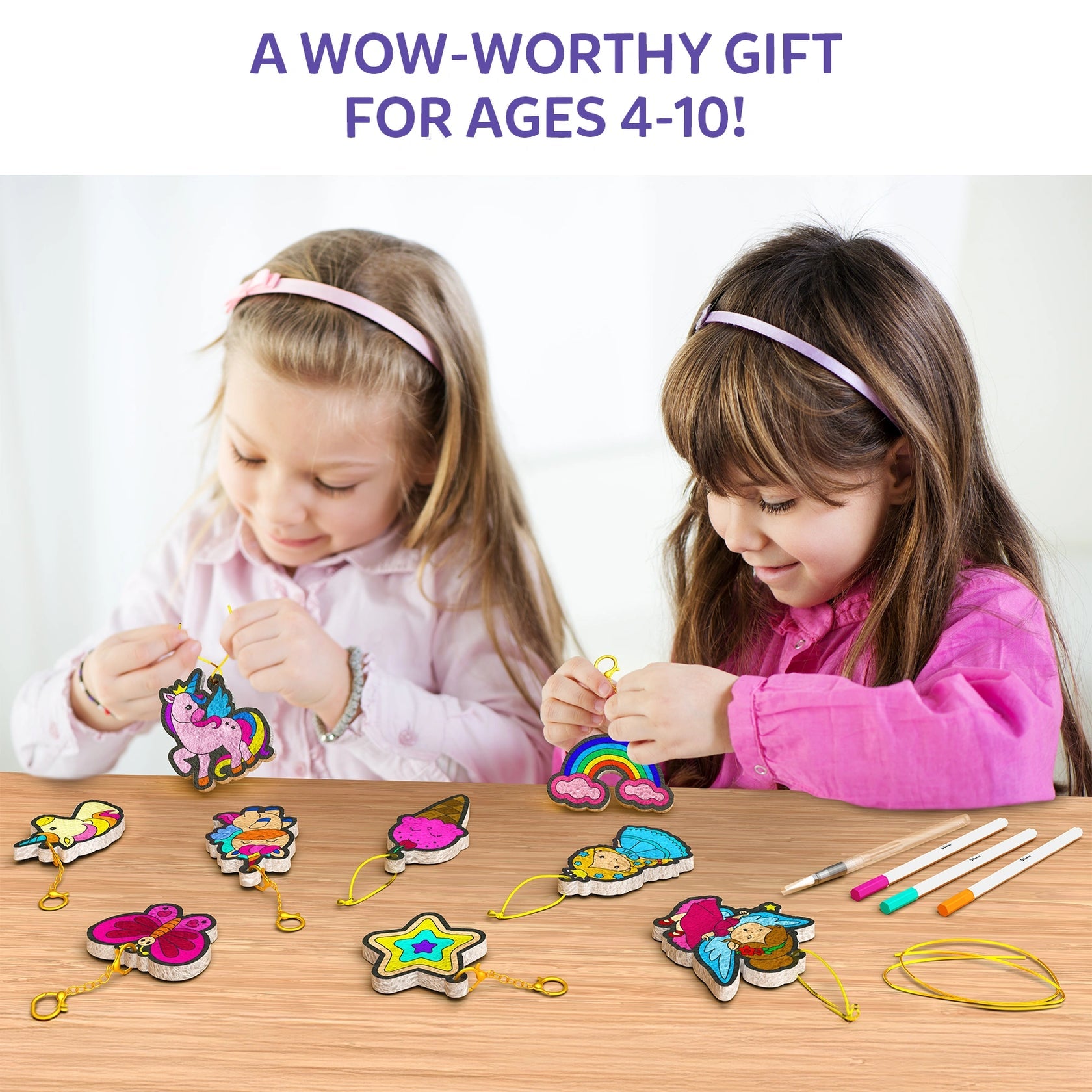 Skillmatics Aqua Puffs: Unicorns – Water-Activated Colour & Craft Activity