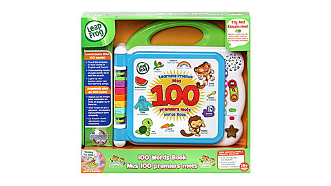 Leapfrog Learning Friends 100 Words Book English/French