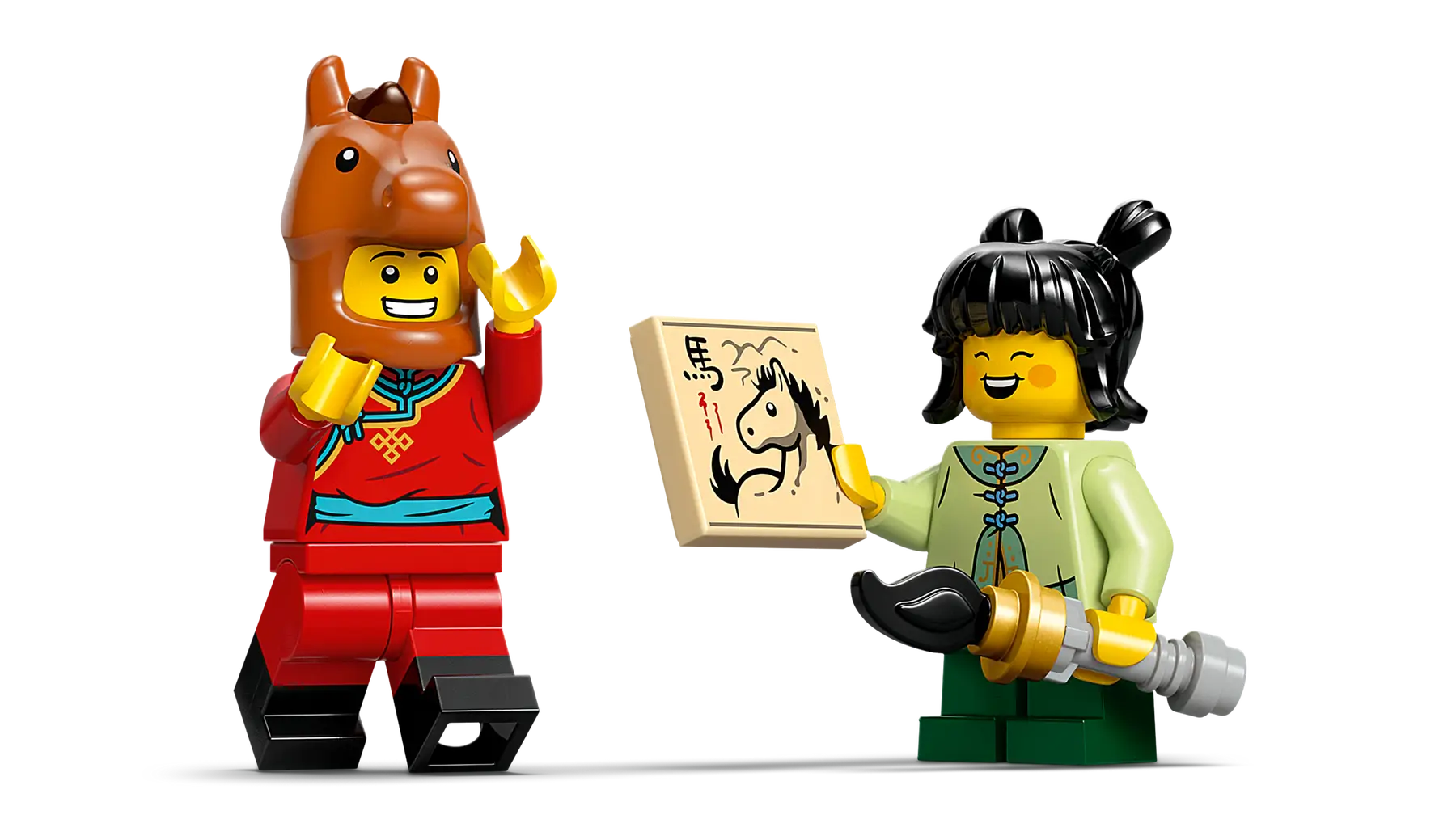 Lego Galloping Horses Canvas  (80119)