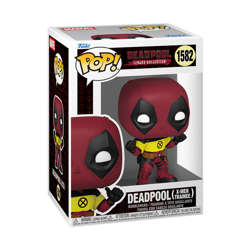 Funko Pop! Marvel Deadpool – Deadpool in X-Men Shirt Vinyl Figure (4 inches)