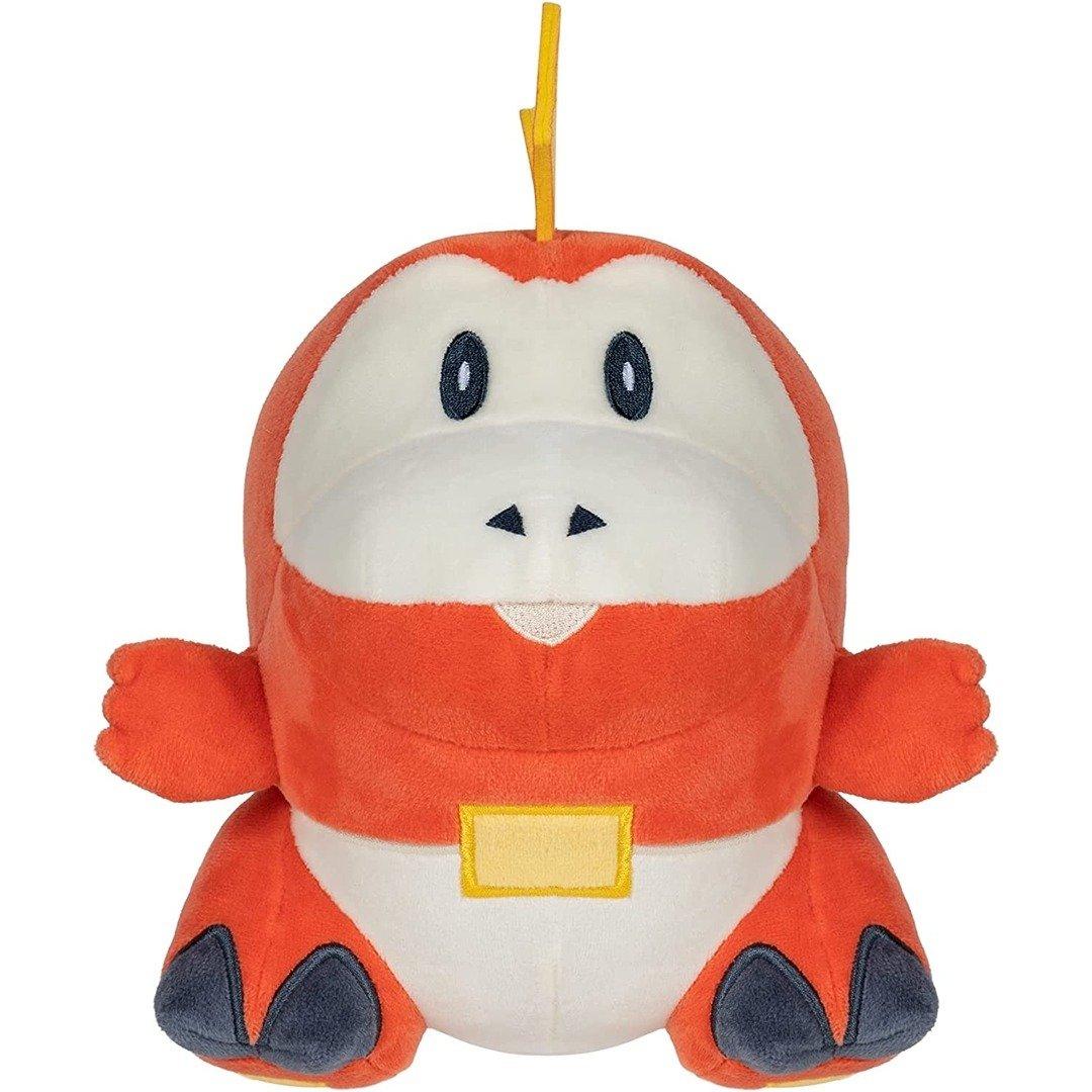 Pokémon Fuecoco 8-Inch Premium Plush – Officially Licensed Jazwares Stuffed Toy, Scarlet & Violet Starter (Ages 2+)