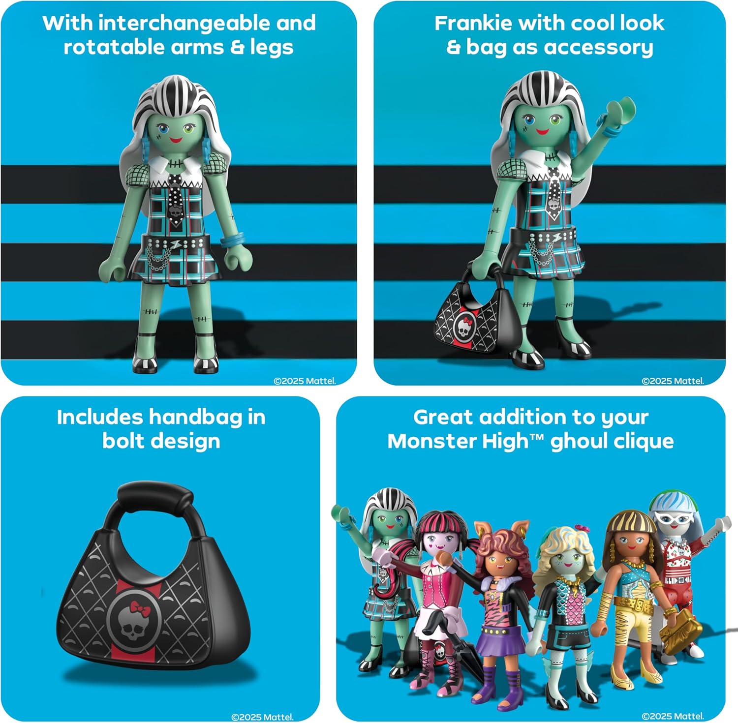 Playmobil X Monster High Frankie Stein