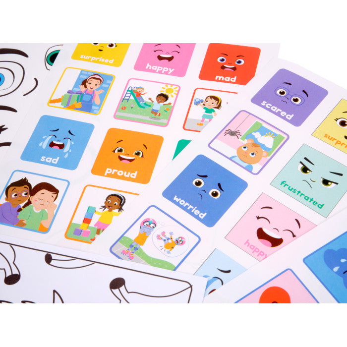 Crayola Ms. Rachel Emotions Colour & Sticker Activity Kit – Educational Feelings Activity for Toddlers (Ages 1+)