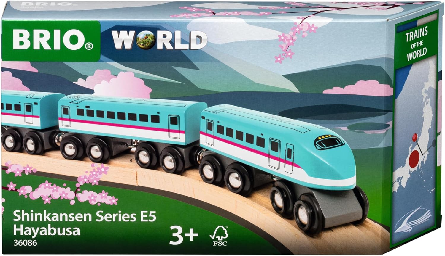 Brio Trains of the World: Shinkansen Hayabusa Set