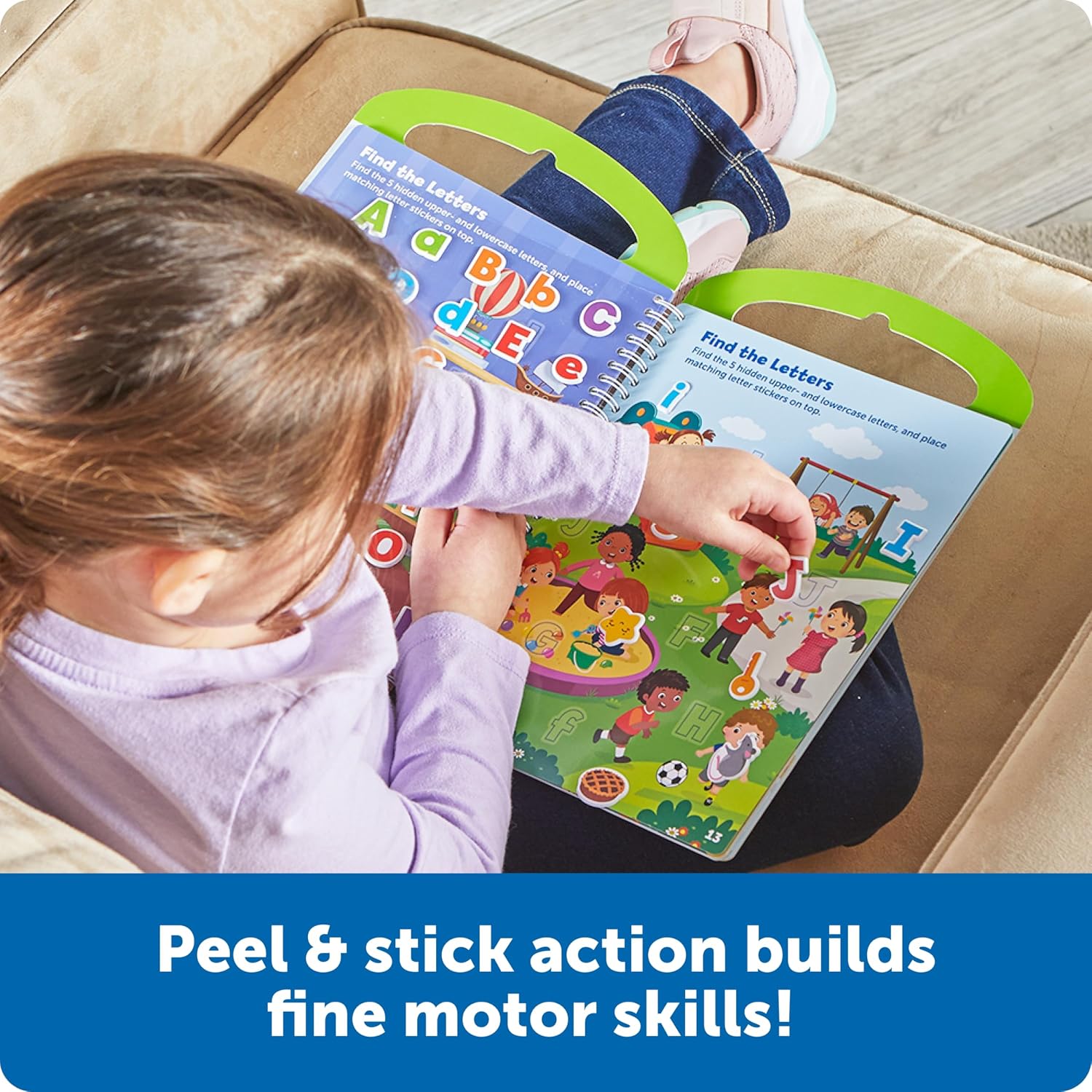 Learning Resources Smart Stickers Find It Phonics – Reusable 3D Puffy Sticker Phonics Activity (Ages 4+)