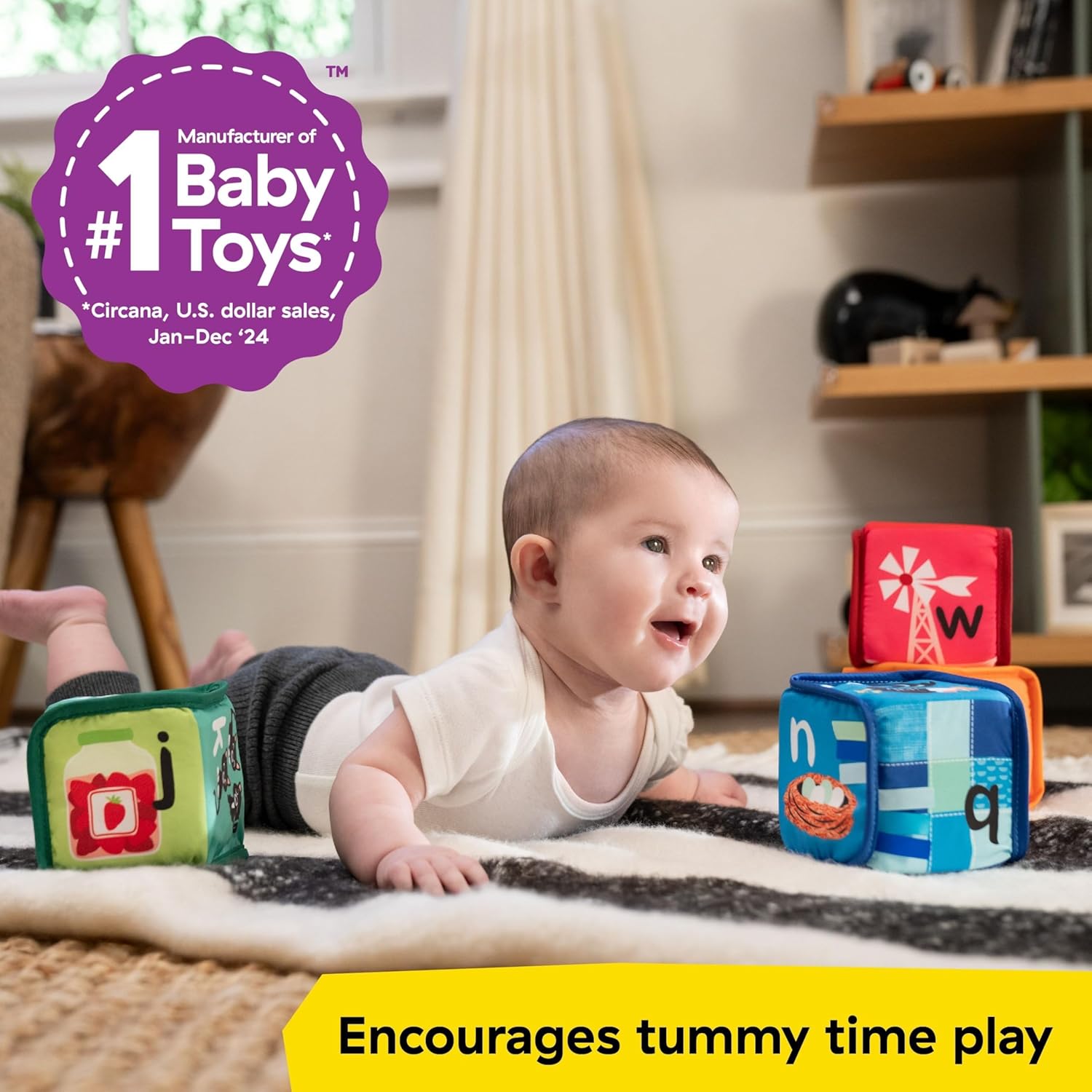 Baby Einstein Alpha Stacks™ Soft Blocks