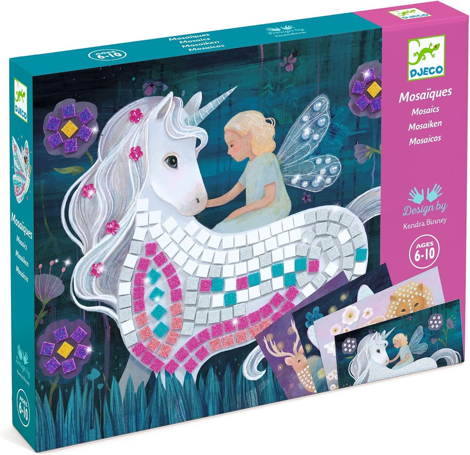 Djeco Mosaic Kit The Enchanted World