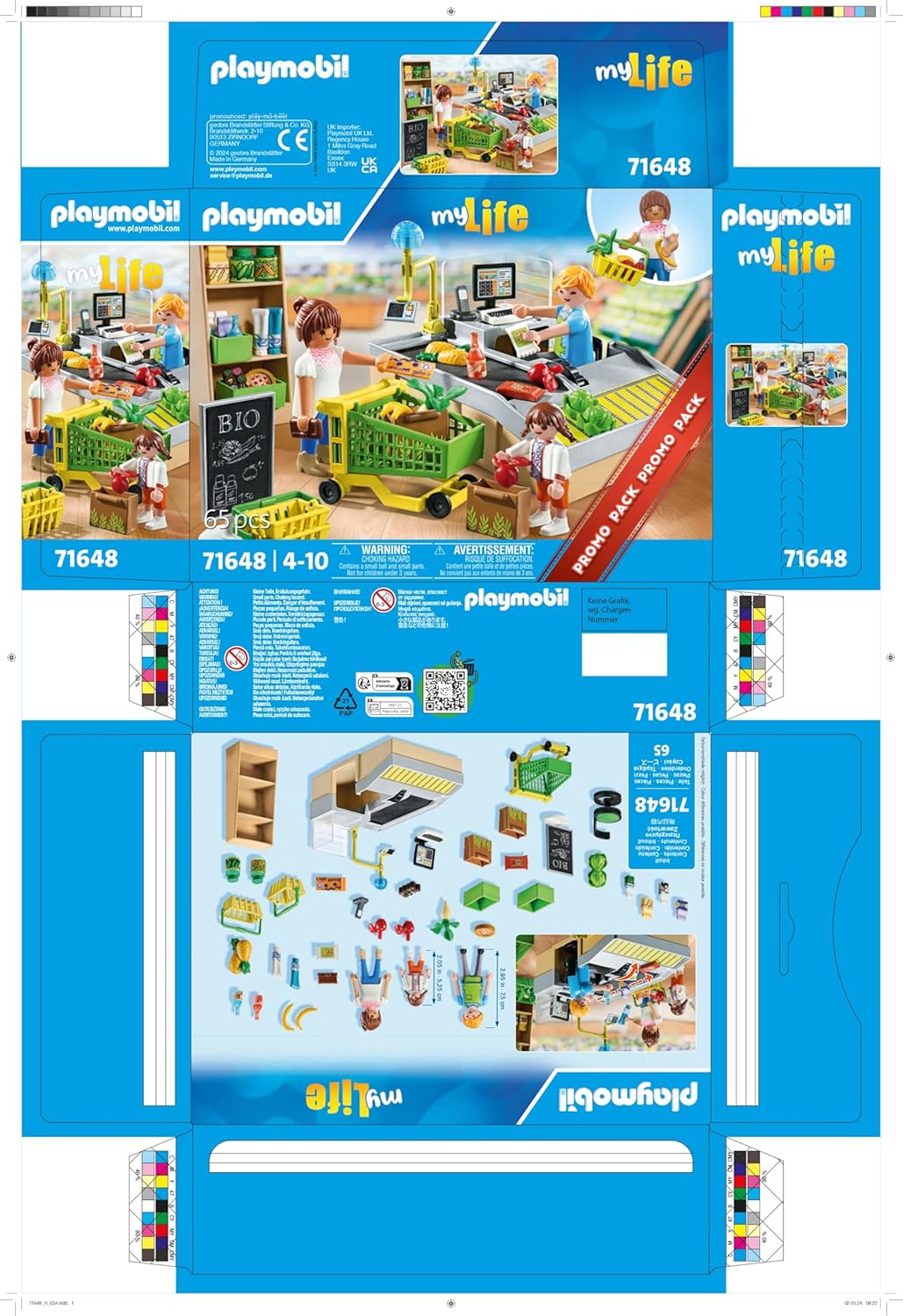 Playmobil Organic supermarket (71648) – Bright Bean Toys