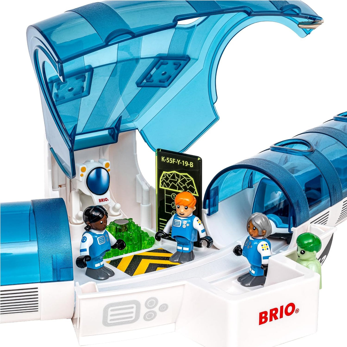 BRIO World Space Deluxe Wooden Train Set – Ultimate Railway Playset (Ages 3+)