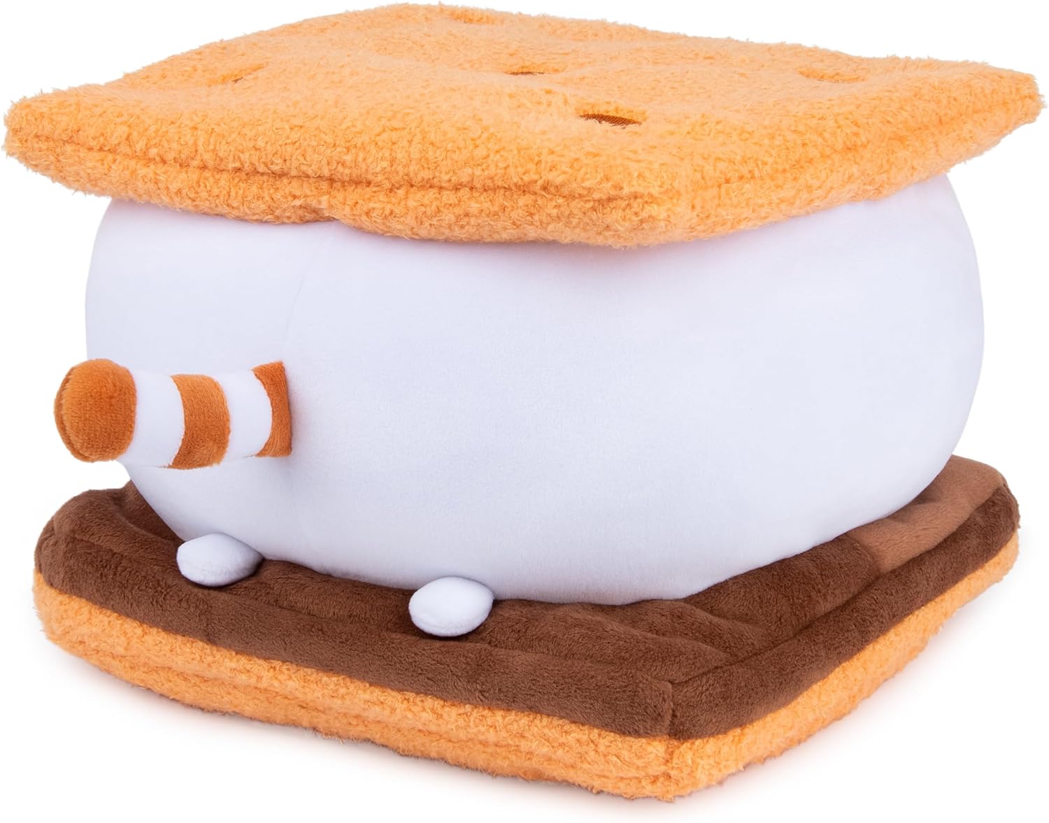 GUND Pusheen S'mores Squisheen – Squishy Pusheen Stuffed Animal with S'mores Design (Ages 1+)