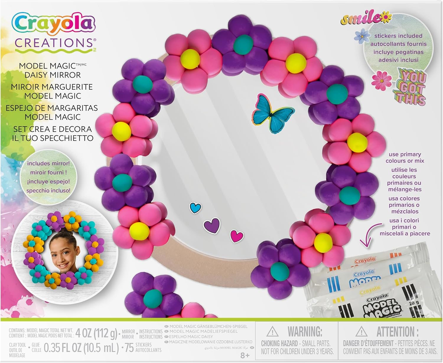 Crayola Creations Magic Daisy Mirror Kit