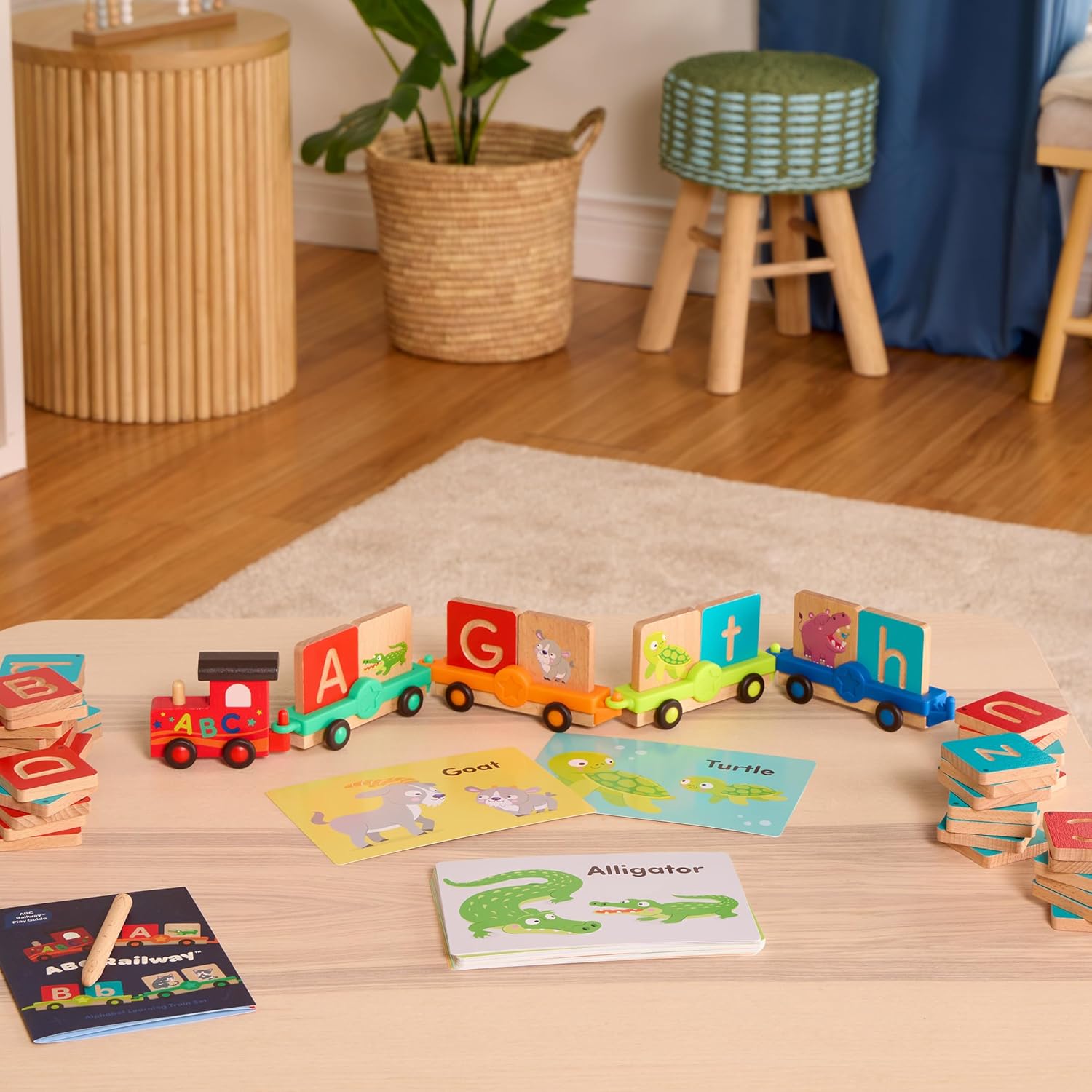 Battat Education ABC Railway