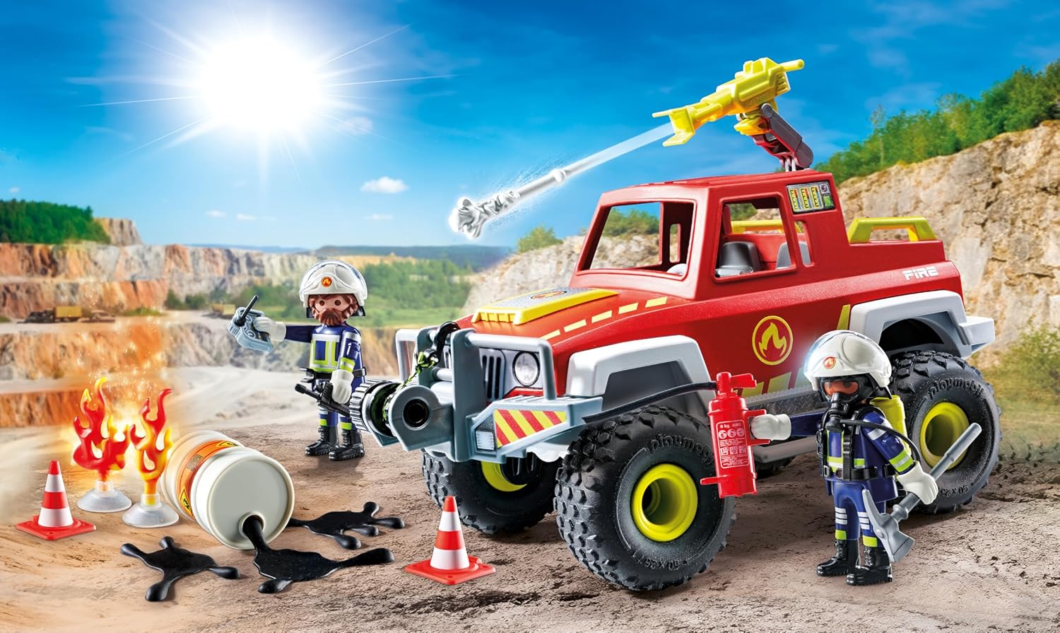 Playmobil Firefighting Truck (71824)
