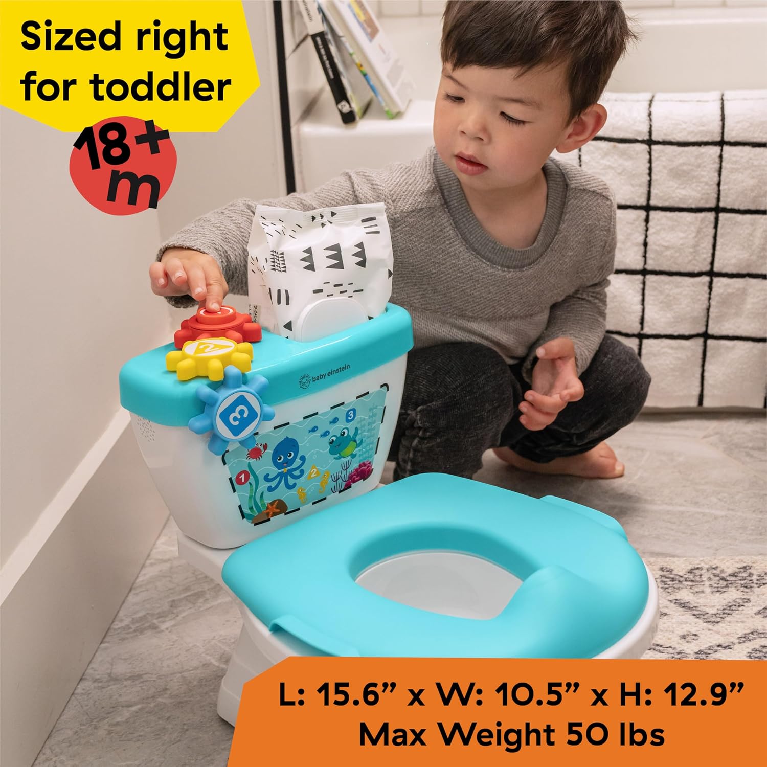 Baby Einstein BE Geared for Success 2-in-1 Potty Training System