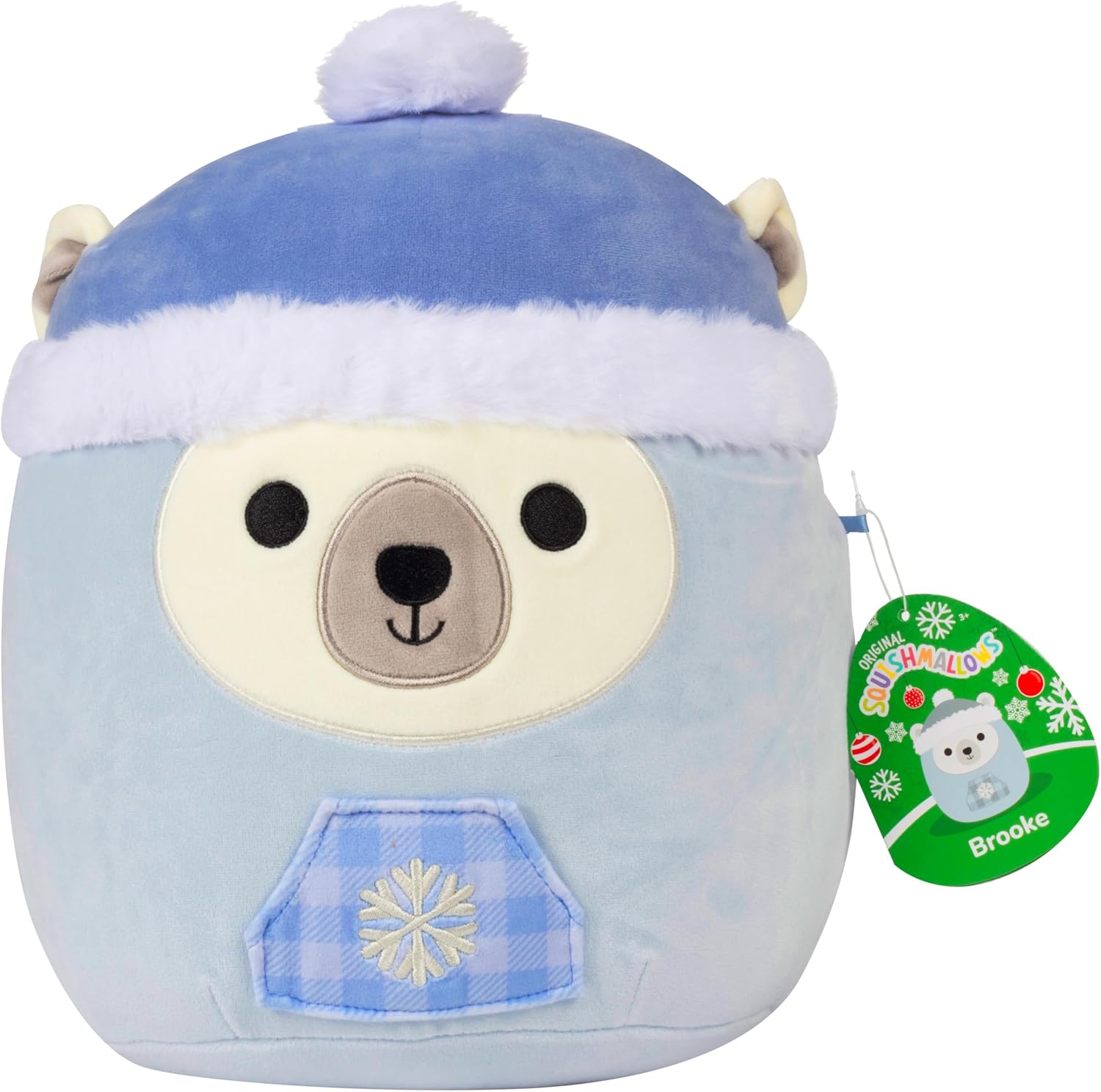 Squishmallows 5" Holiday Brooke the Polar Bear