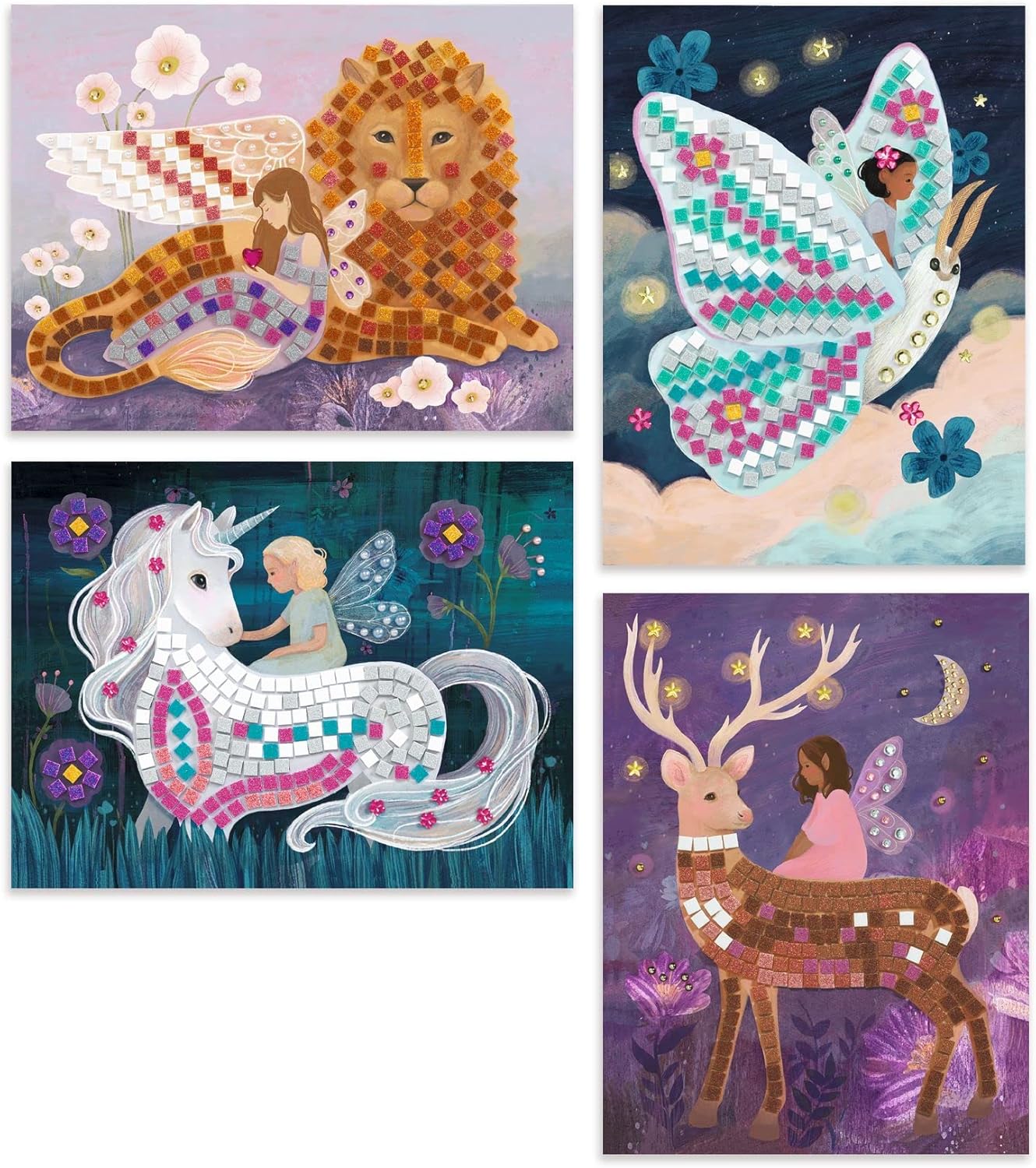 Djeco Mosaic Kit The Enchanted World
