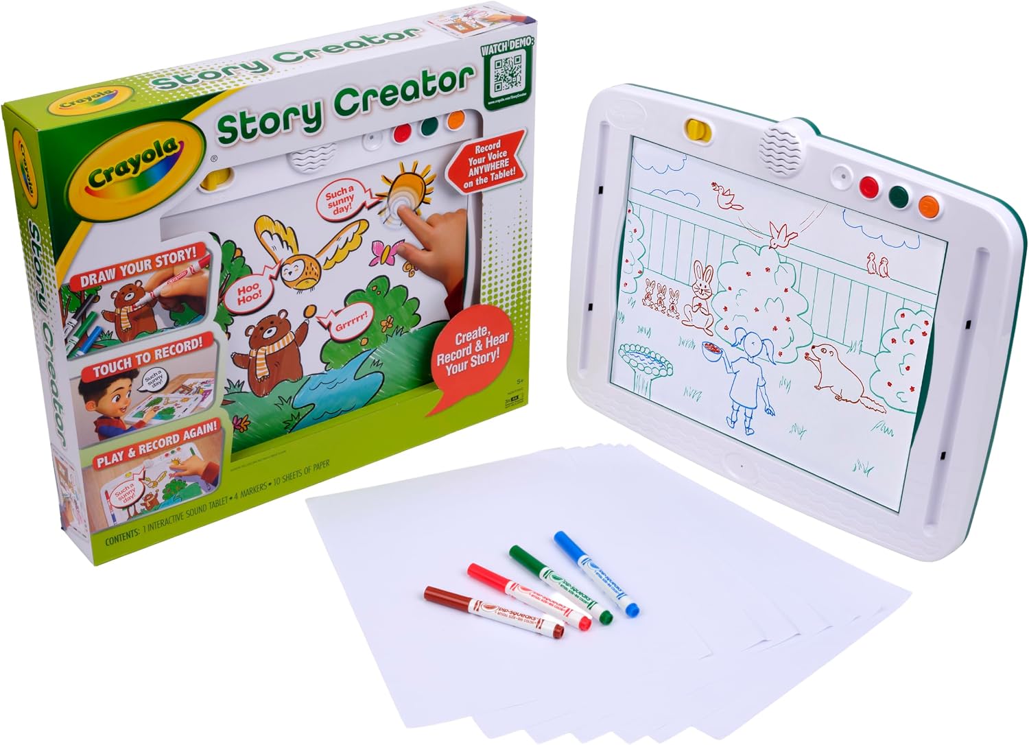 Crayola Story Creator Kit – Storytelling & Illustration Activity Set for Creative Kids (Ages 6+)