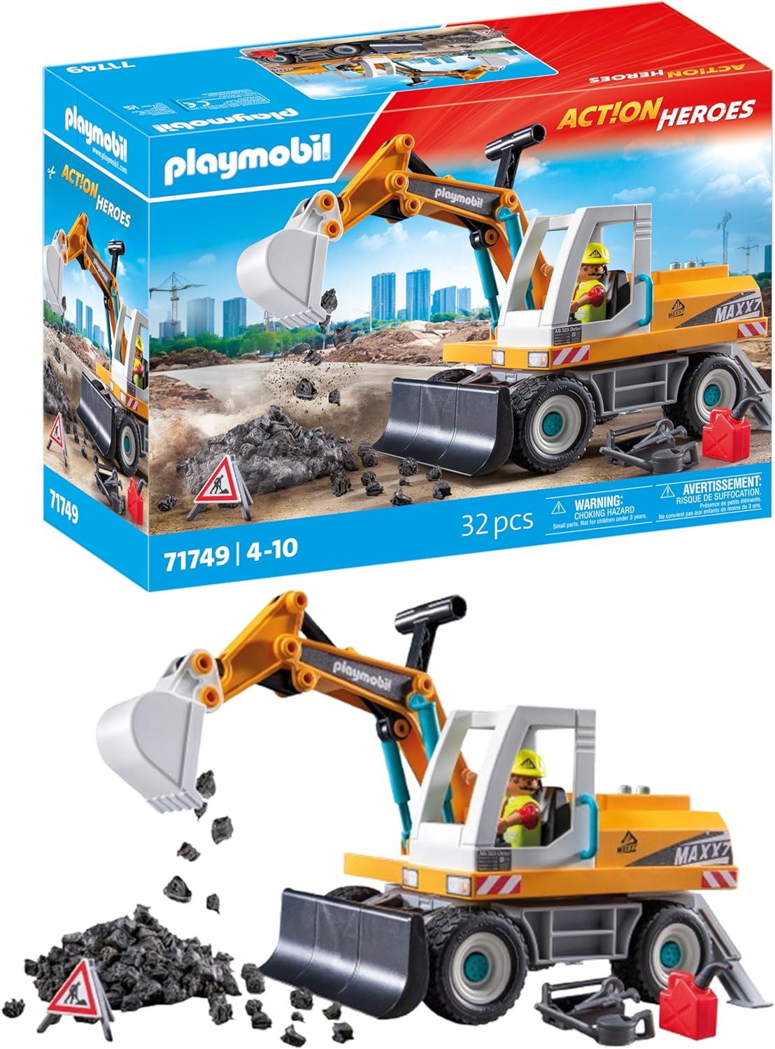 Playmobil Large Excavator