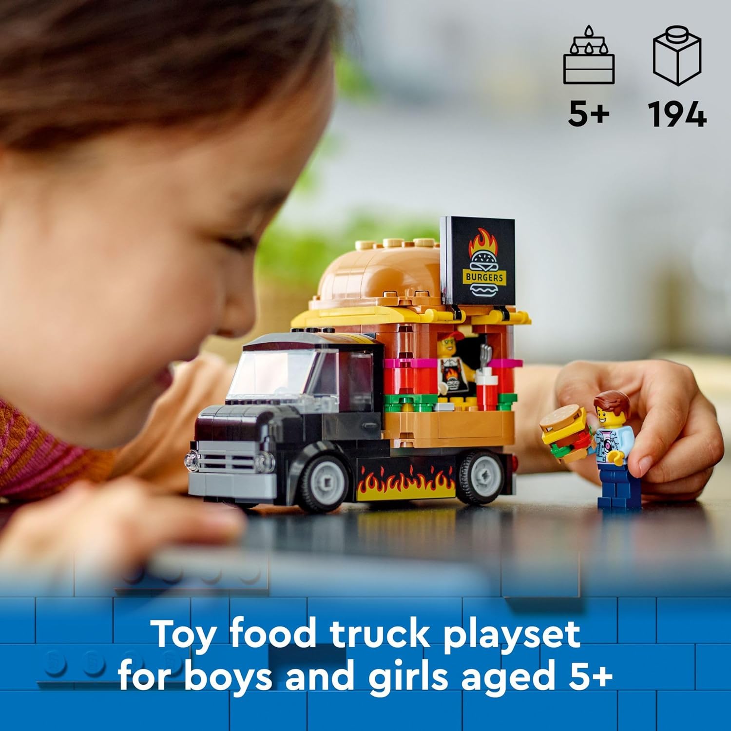 Lego Burger Truck (60404) – Bright Bean Toys