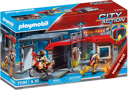 Playmobil Duck On Call - Fire Rescue Action Cat Rescue — Bright Bean Toys