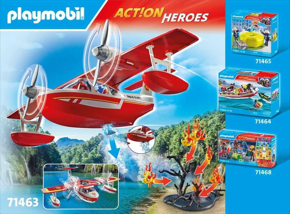 Playmobil Firefighting Sea plane with extinguishing function (71463)