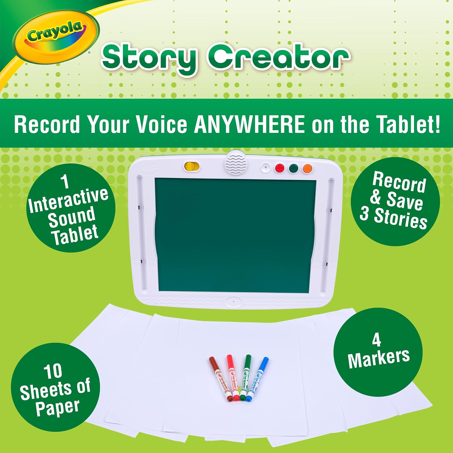 Crayola Story Creator Kit – Storytelling & Illustration Activity Set for Creative Kids (Ages 6+)