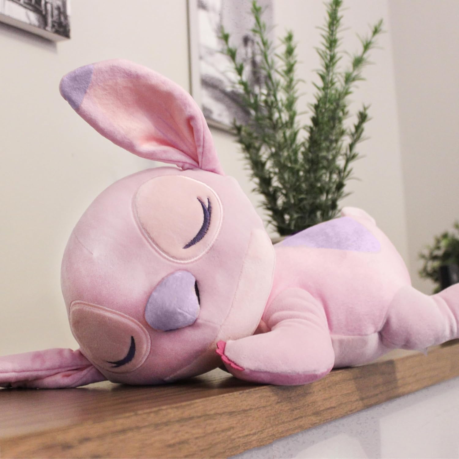 Disney Angel Sleeping Baby Plush – Stitch's Angel Soft Cuddly Stuffed Toy