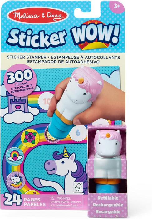 Sticker WOW!® Activity Pad & Sticker Stamper - Unicorn