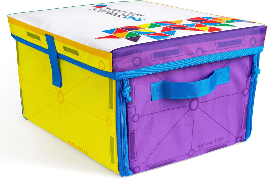 MAGNA-TILES Storage Bin & Interactive Play-Mat