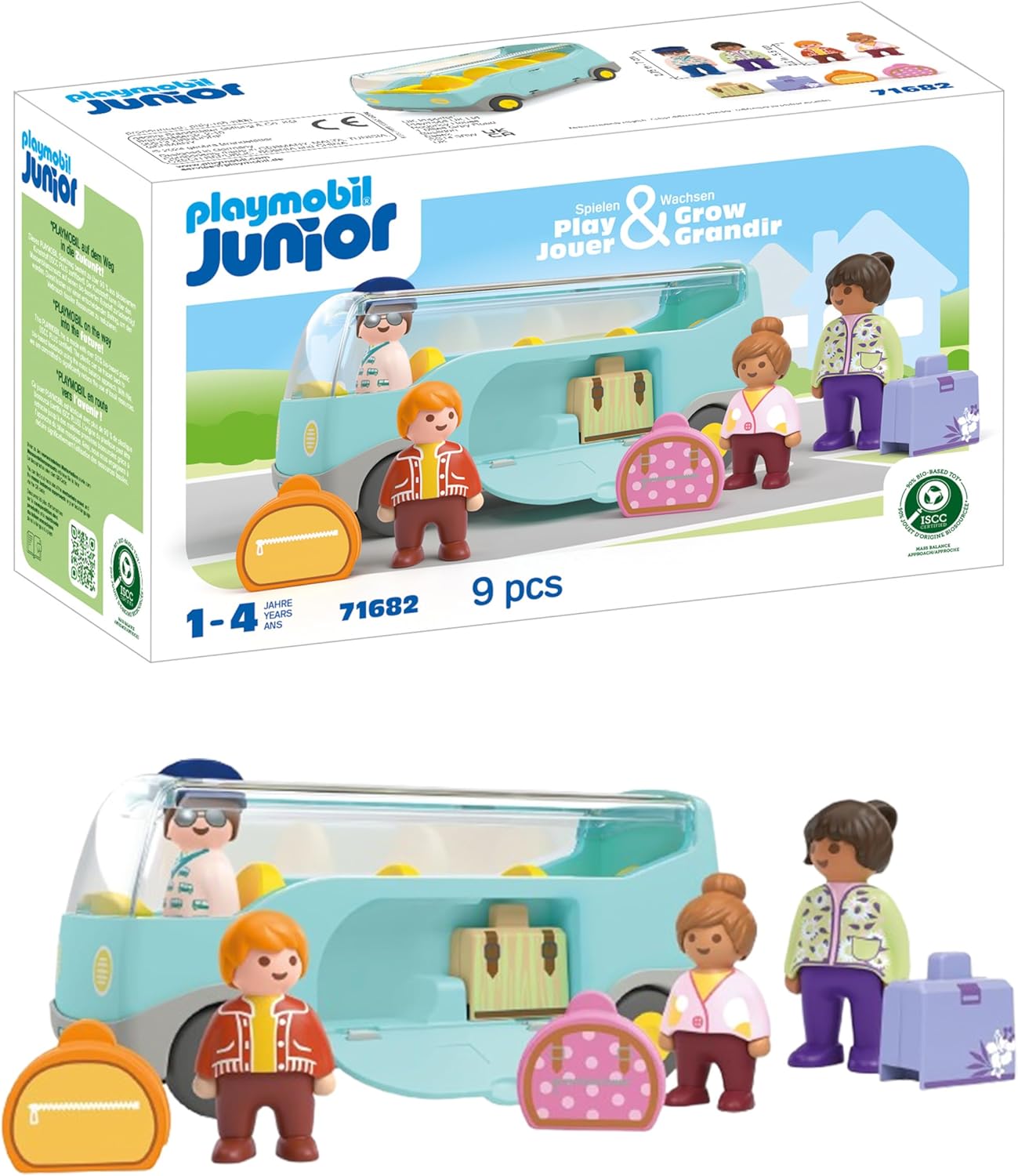 Playmobil JUNIOR: Airport Shuttle Bus