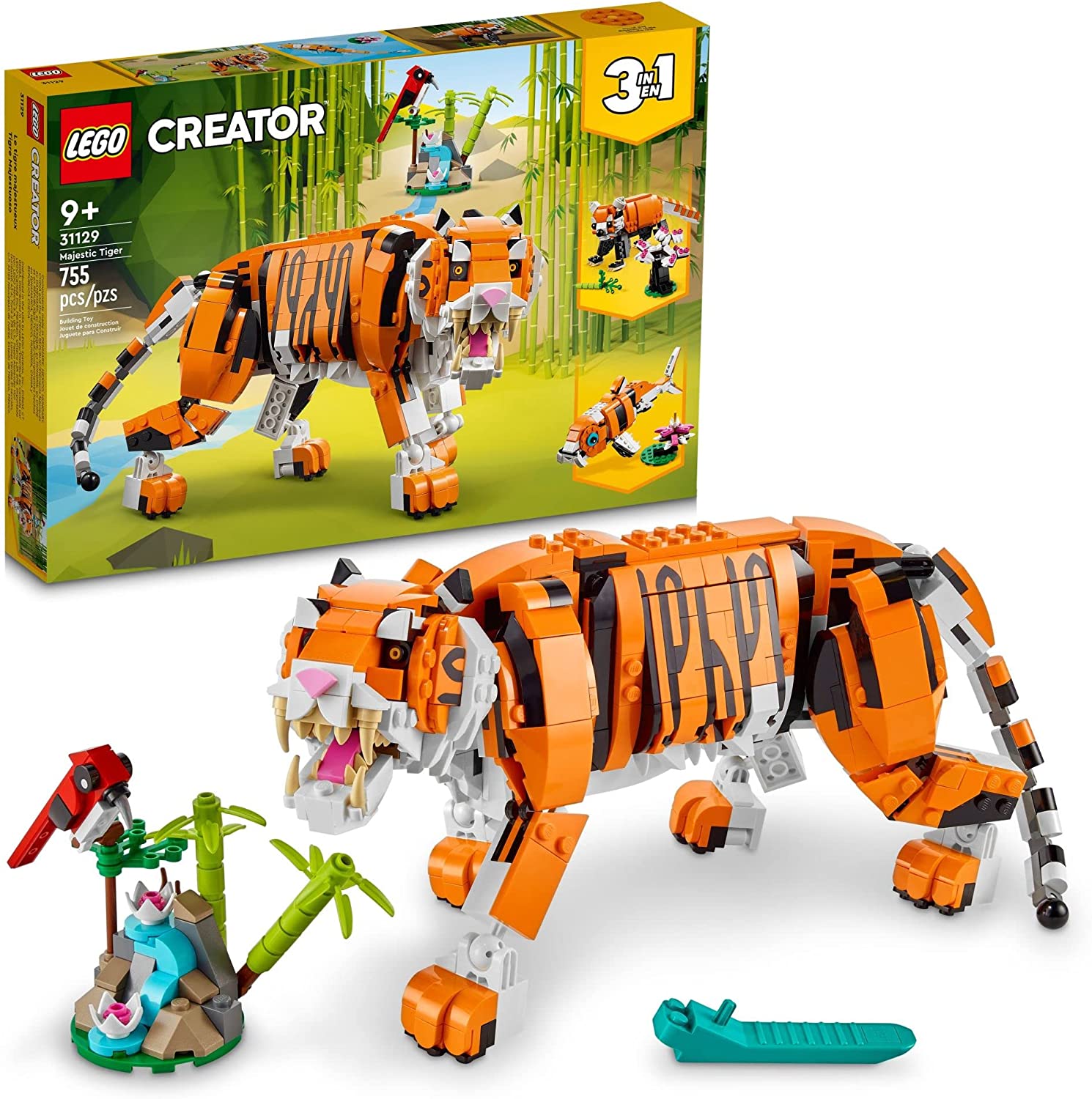 Lego Creator Majestic Tiger (31129) — Bright Bean Toys