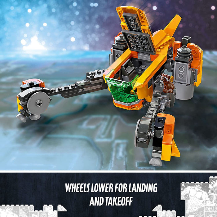 Lego Marvel Super Heroes Baby Rocket's Ship (76254)