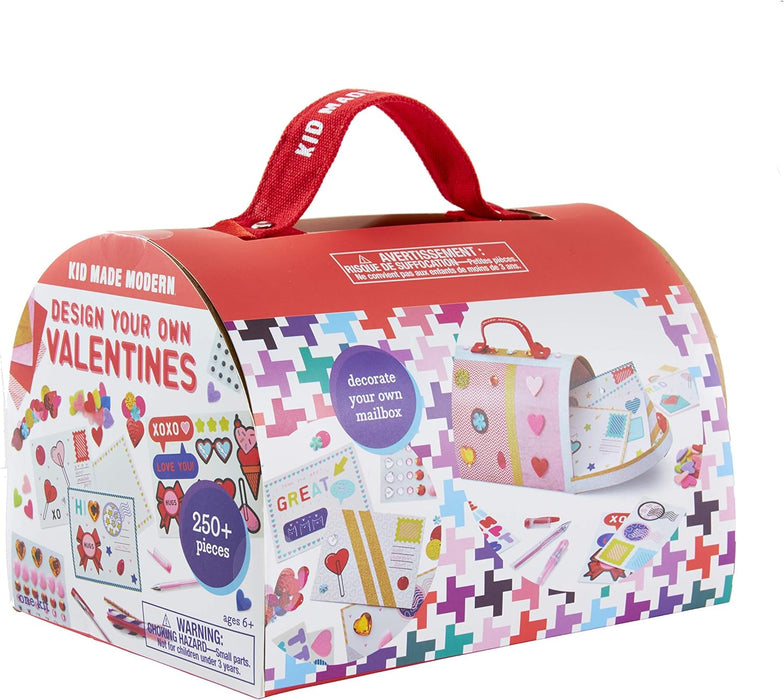 Kid Made Modern Design Your Own Valentines Mailbox — Bright Bean Toys