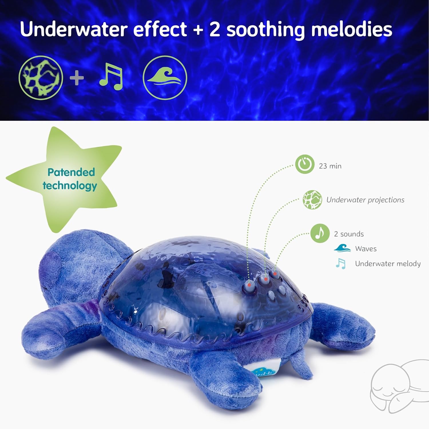 Tranquil Turtle™ Rechargeable- Ocean
