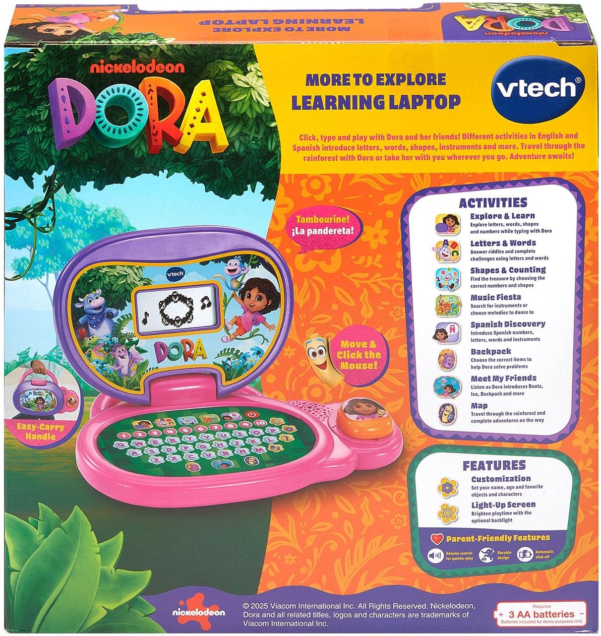 VTech® Dora More to Explore Learning Laptop