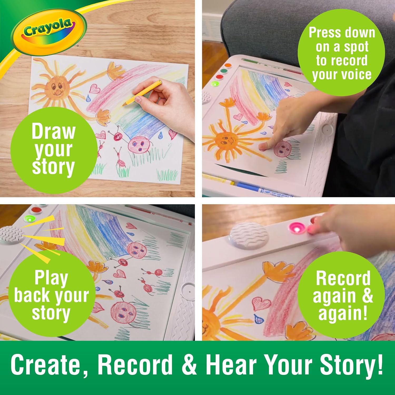 Crayola Story Creator Kit – Storytelling & Illustration Activity Set for Creative Kids (Ages 6+)