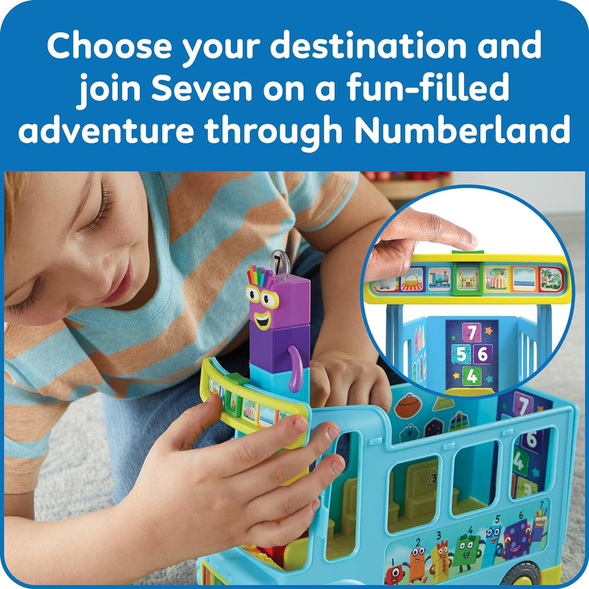 Numberblocks Bus Hand2Mind Numberblocks® Rainbow Counting Bus – Bright Bean Toys